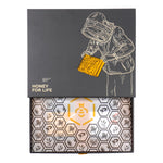 Bespoke Double Honey Gift Box with wrapping paper
