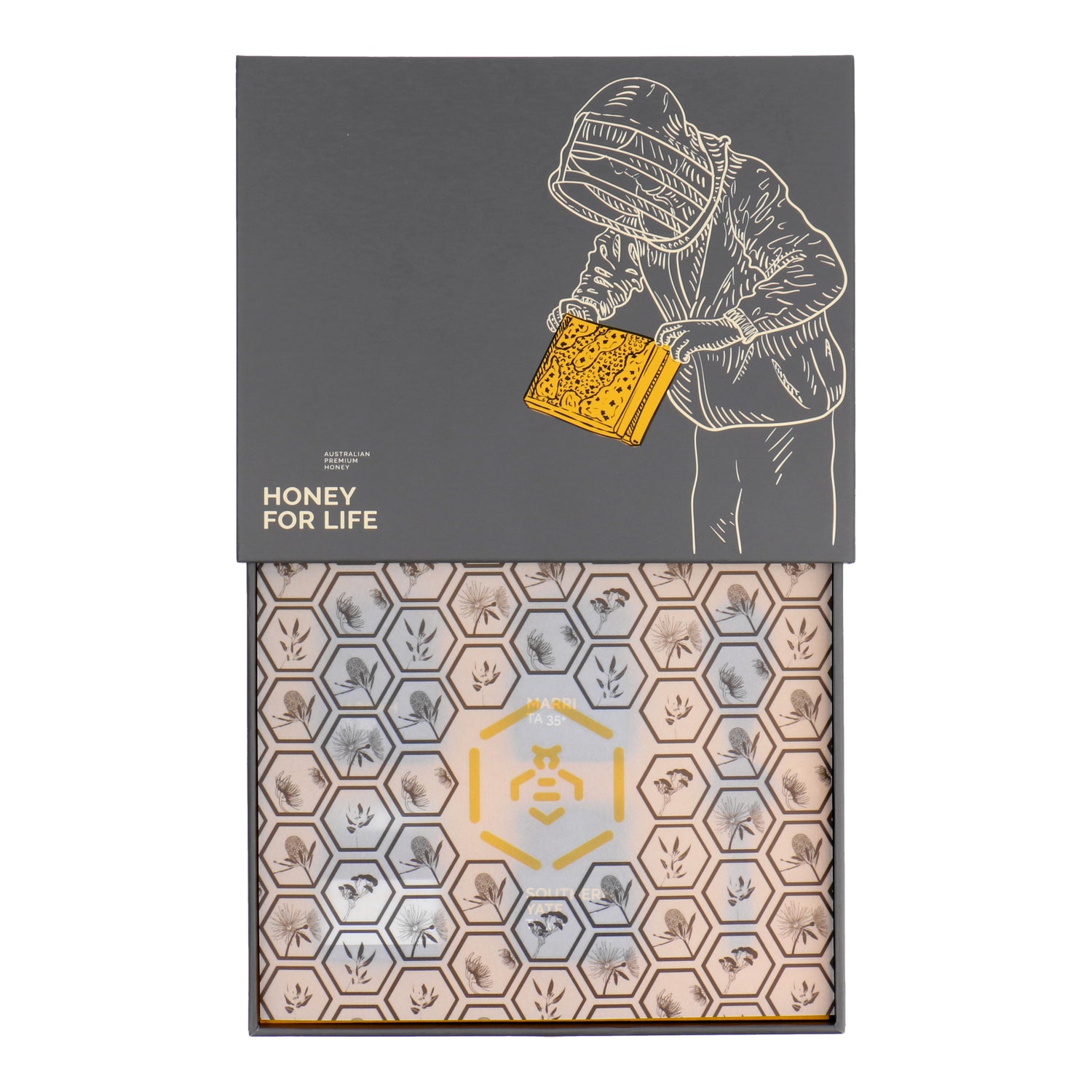 Honey for Life Gift Box with wrapping paper