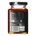 Honey for Life Jarrah TA35+ jarrah honey jar (nutritional info label)