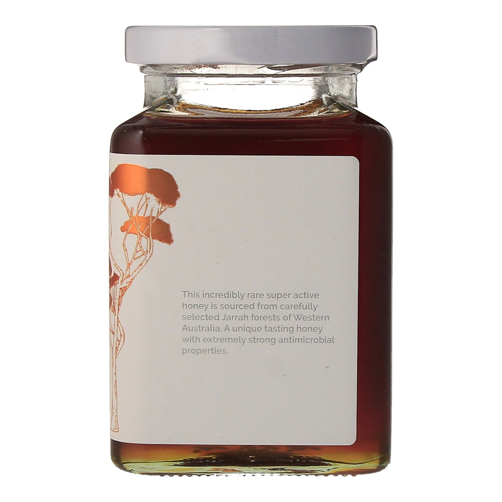 Super Jarrah TA50+ Honey Description Label