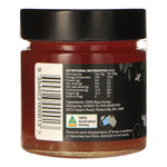 Honey in the Garden Marri TA30+ Red Gum Honey Nutritional Information and Bar Code